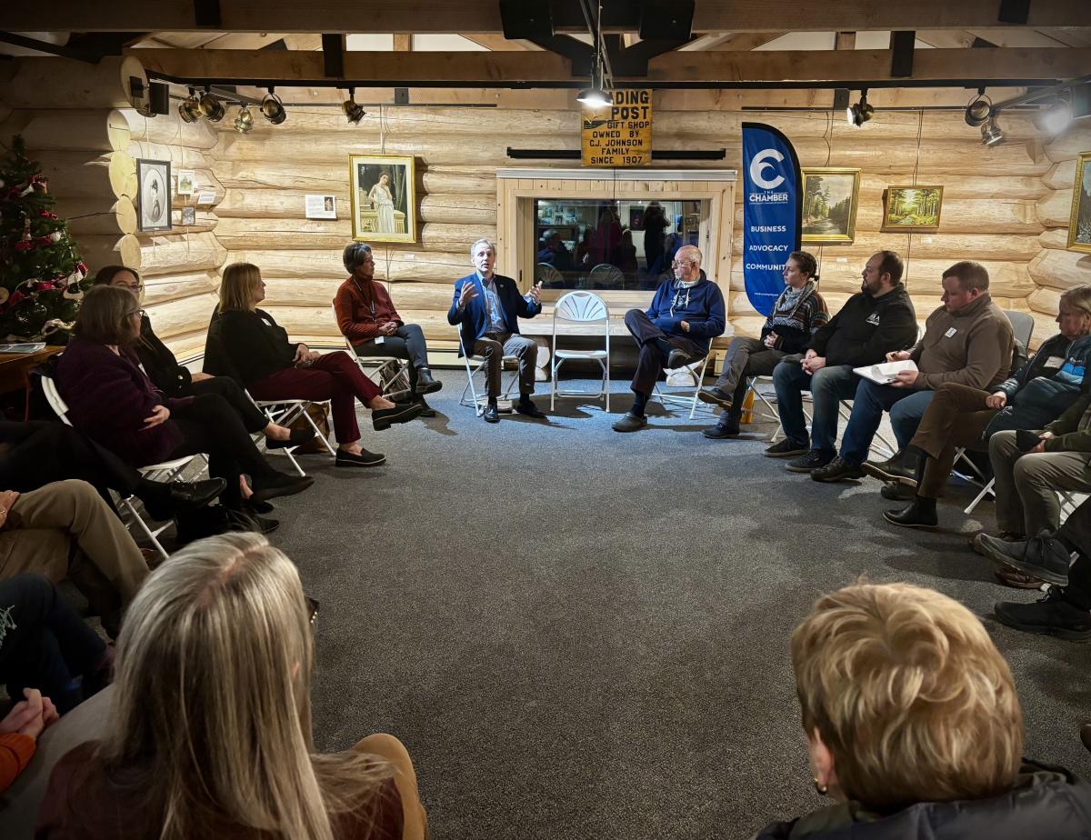 Secretary of State Visit Steve Simon