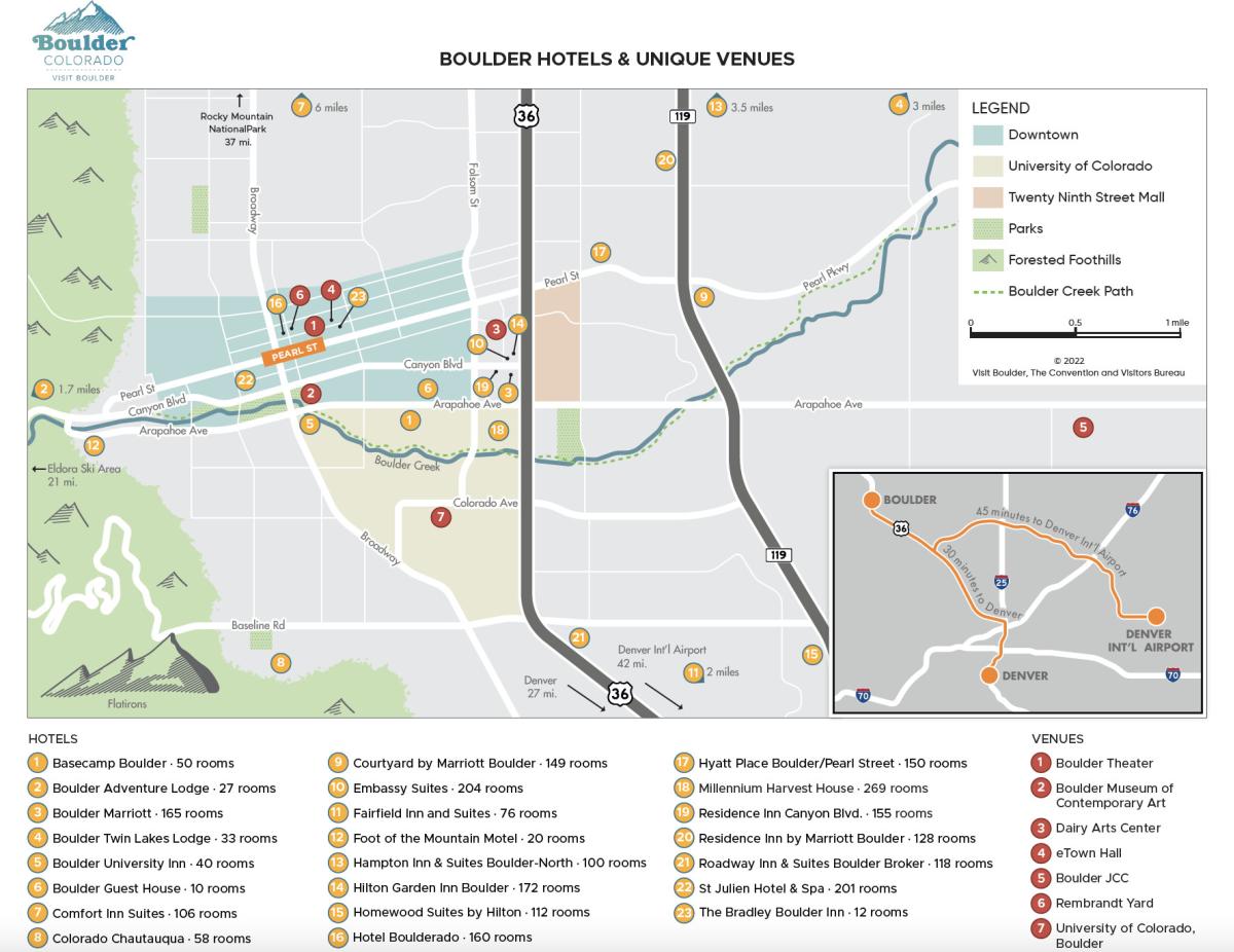 Walking Map for Group Sales