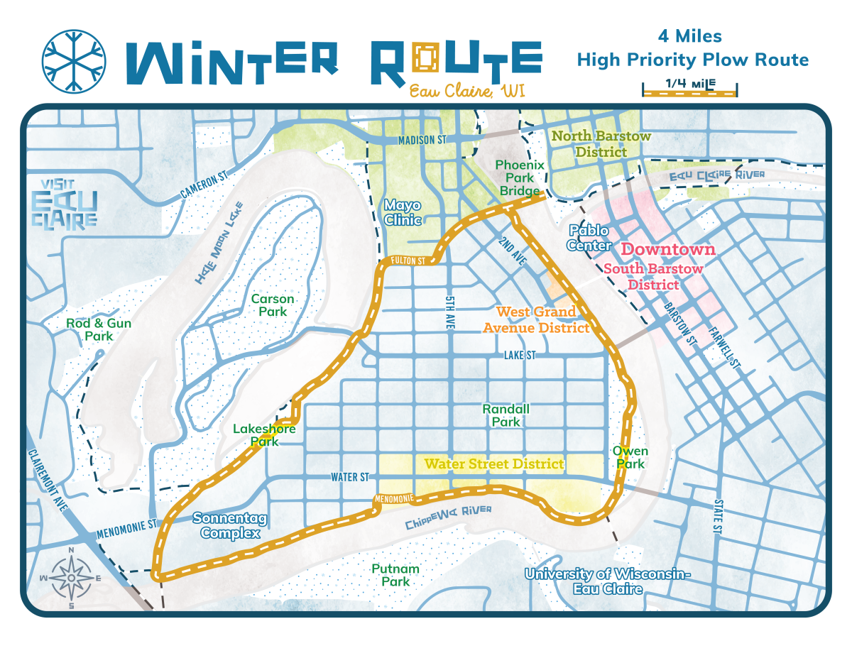 Winter Route Map 2023/2024