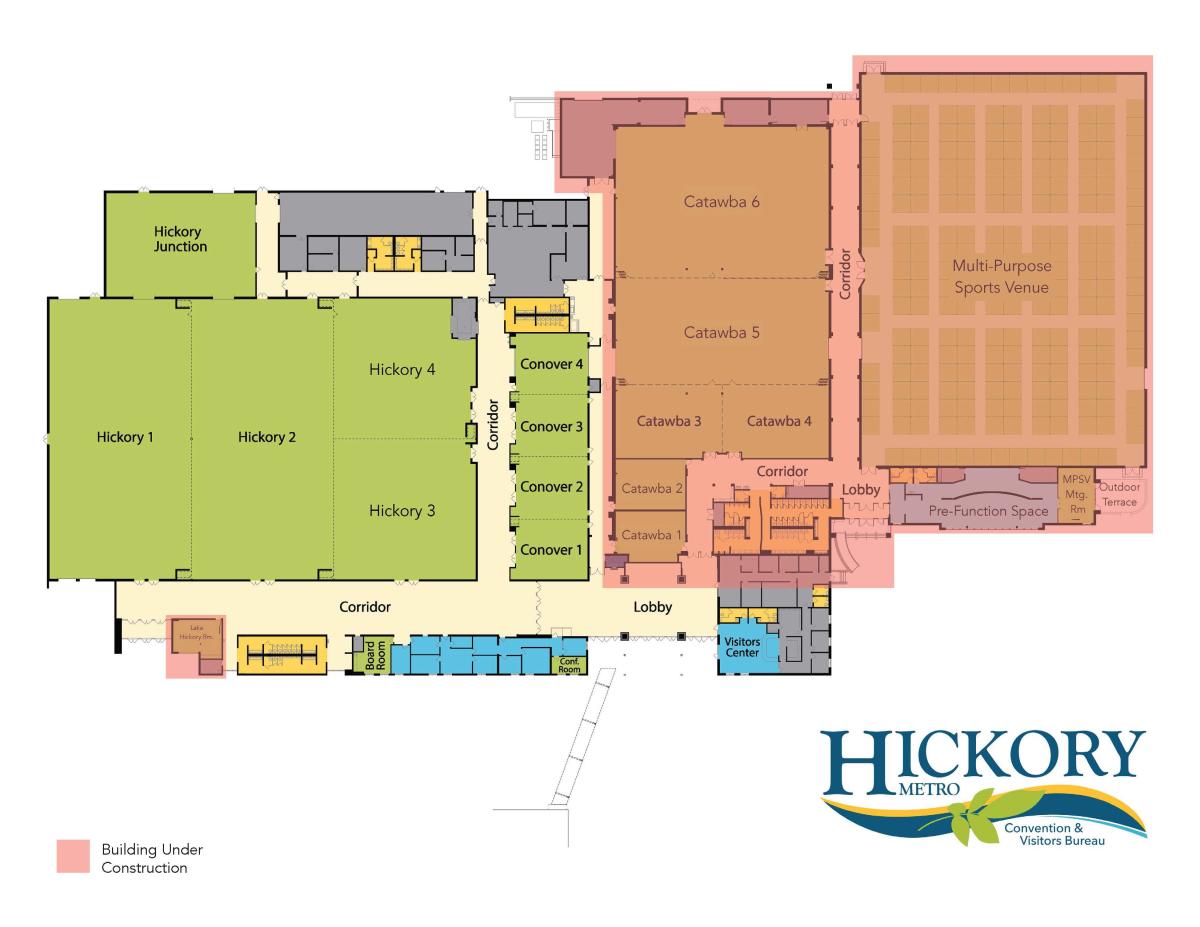 HMCC Building Layout Map - Under Construction 2024