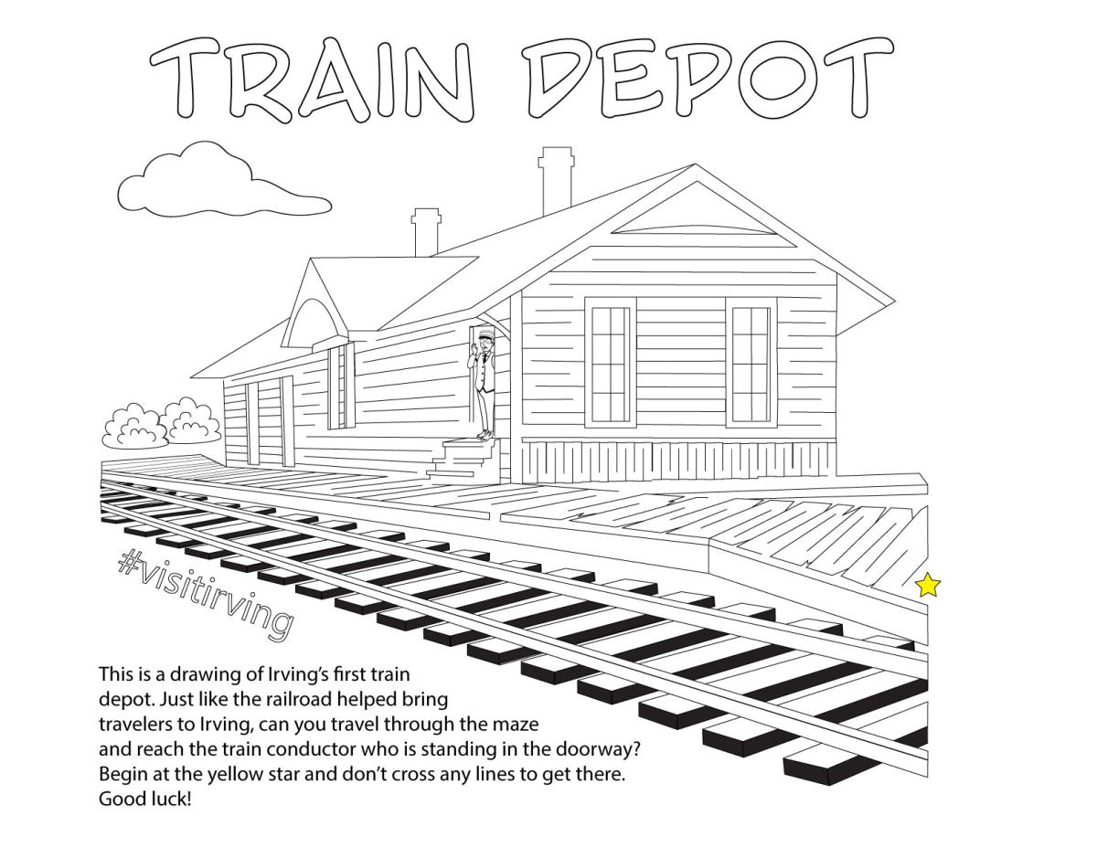 Train Depot Activity Page