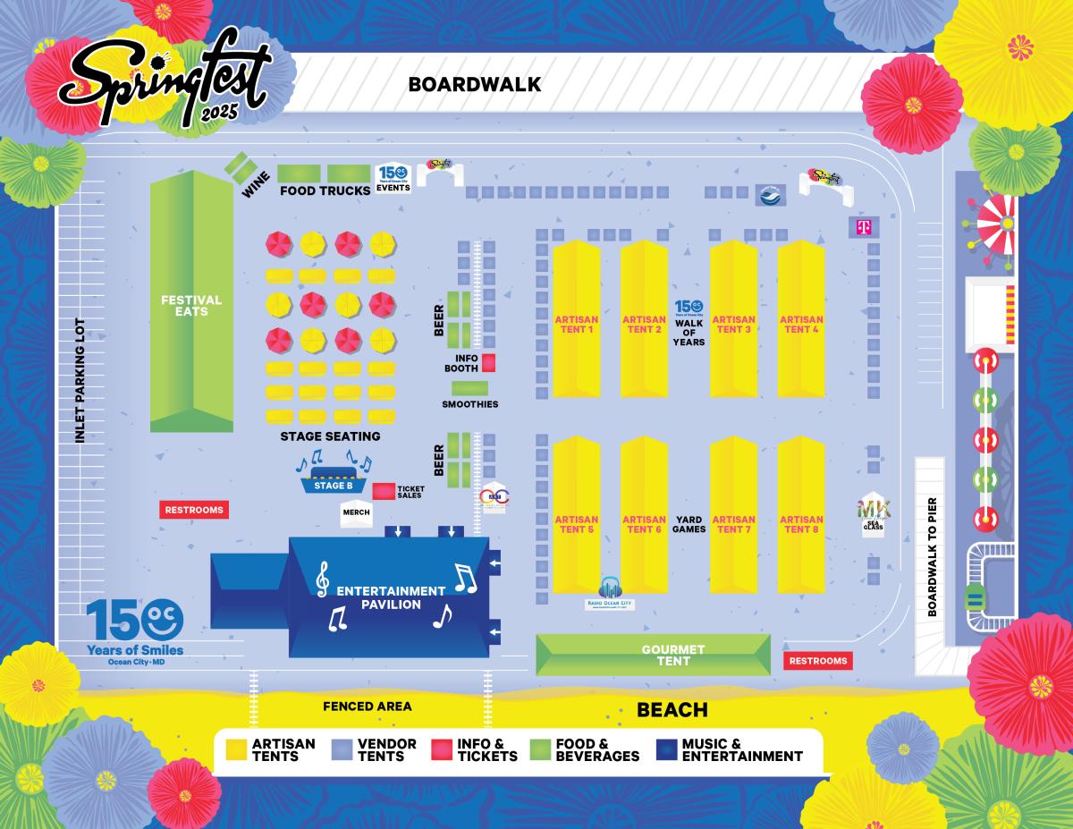 Springfest Map