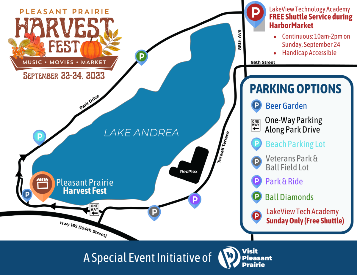 2023 Harvest Fest Parking Map