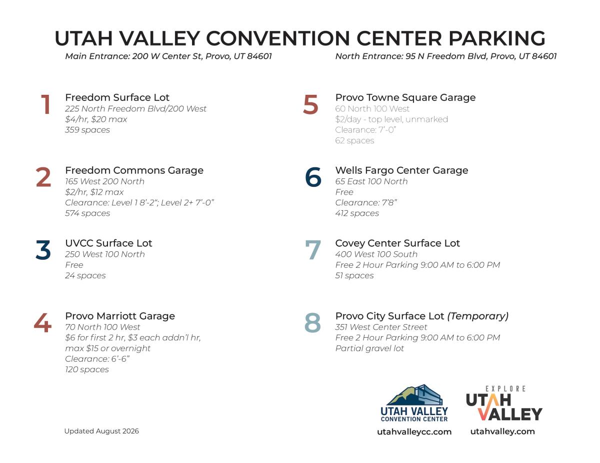 Parking Info Aug 2026