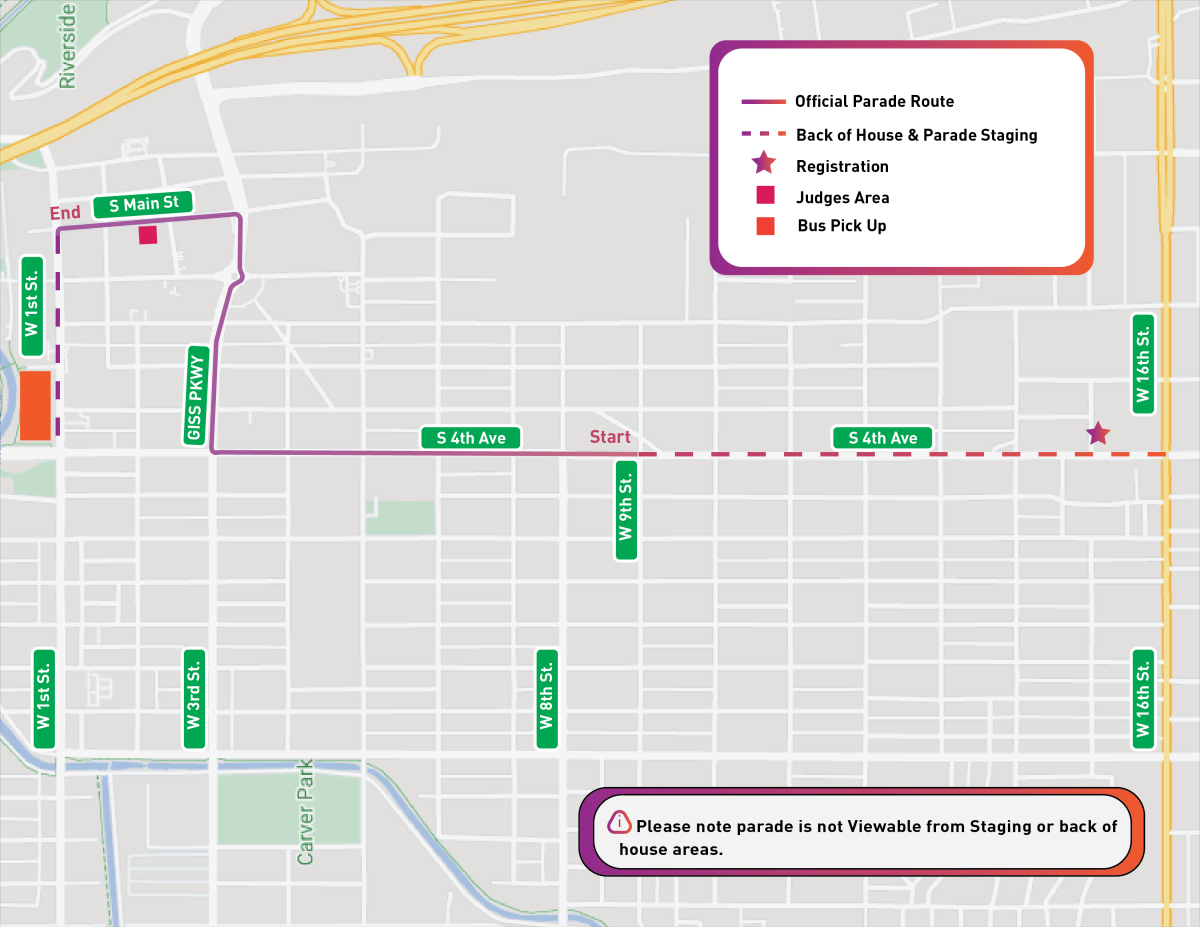 2023 Parade Route