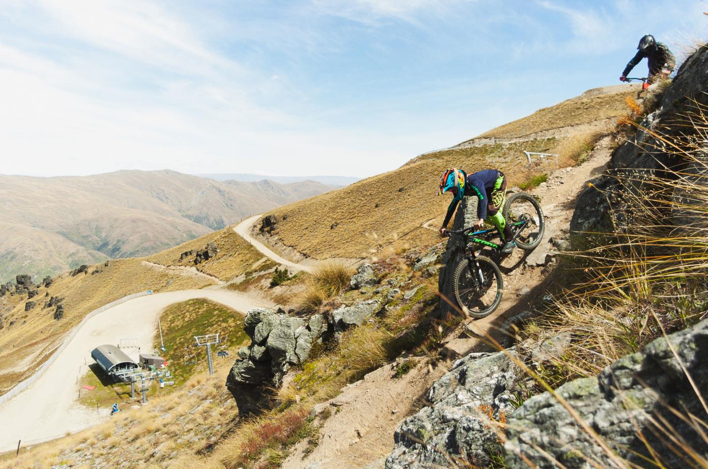 Downhill Mountain Biking at Cardrona in Summer