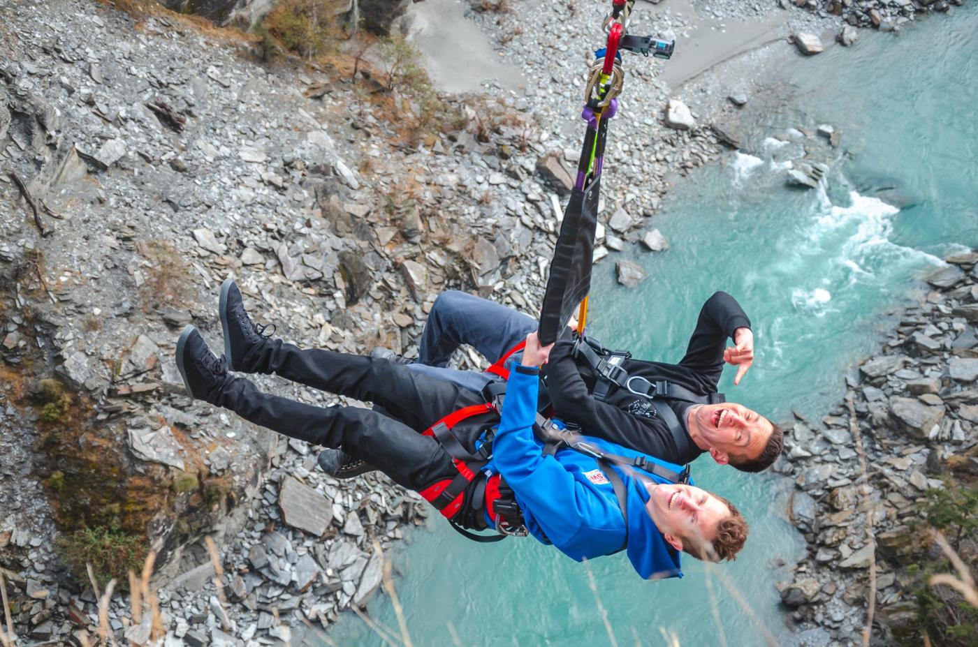 Shotover Canyon Swing - James & Jason