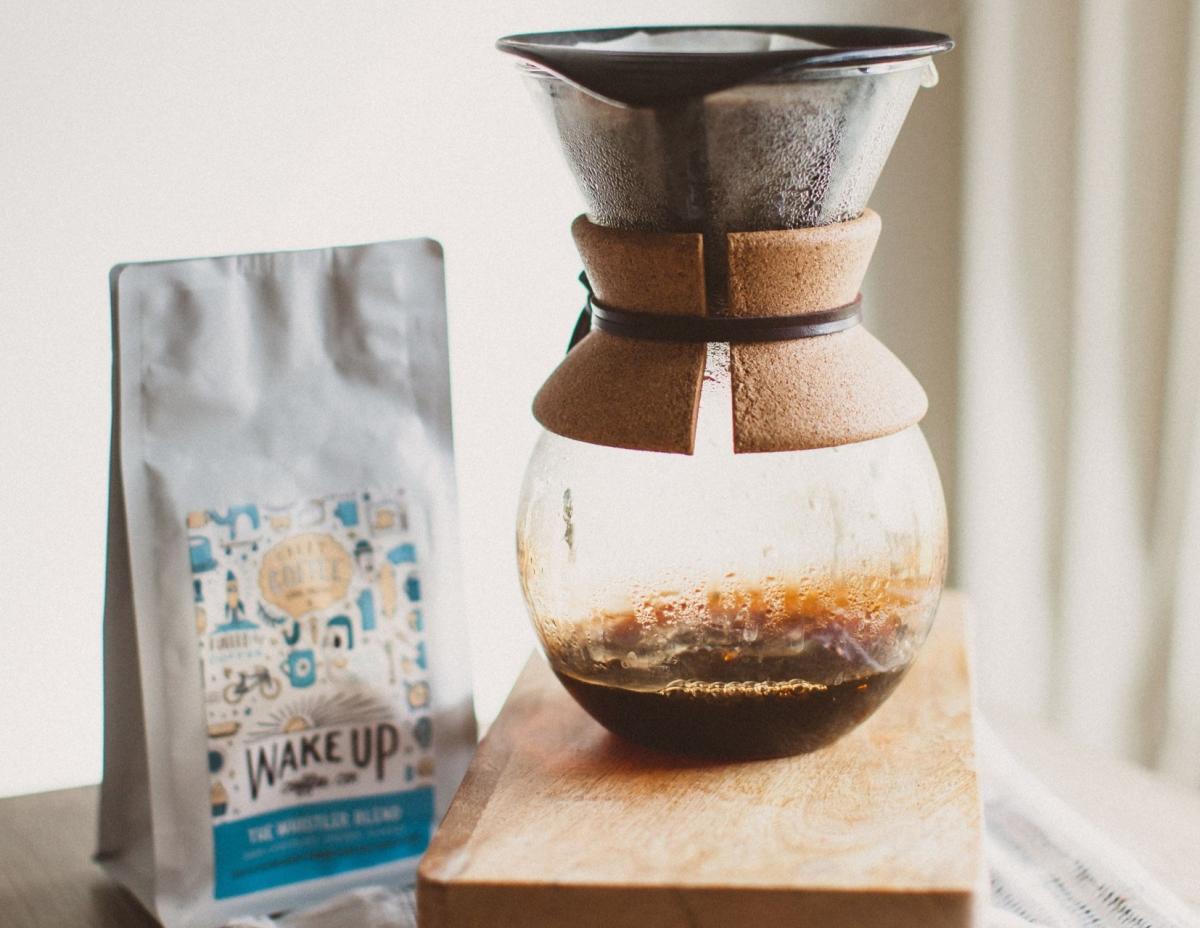Coffee beans from Wake Up Coffee