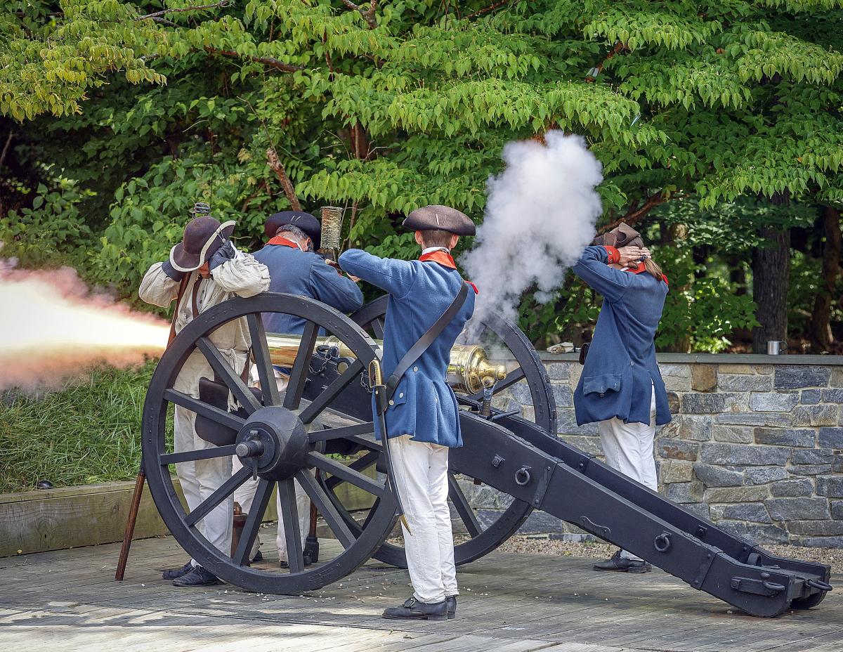 American Revolution Museum Cannon Firing
