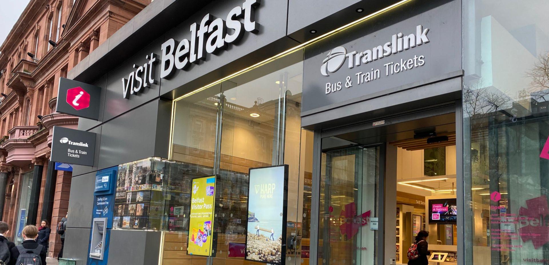 Visit Belfast Welcome Centre Exterior