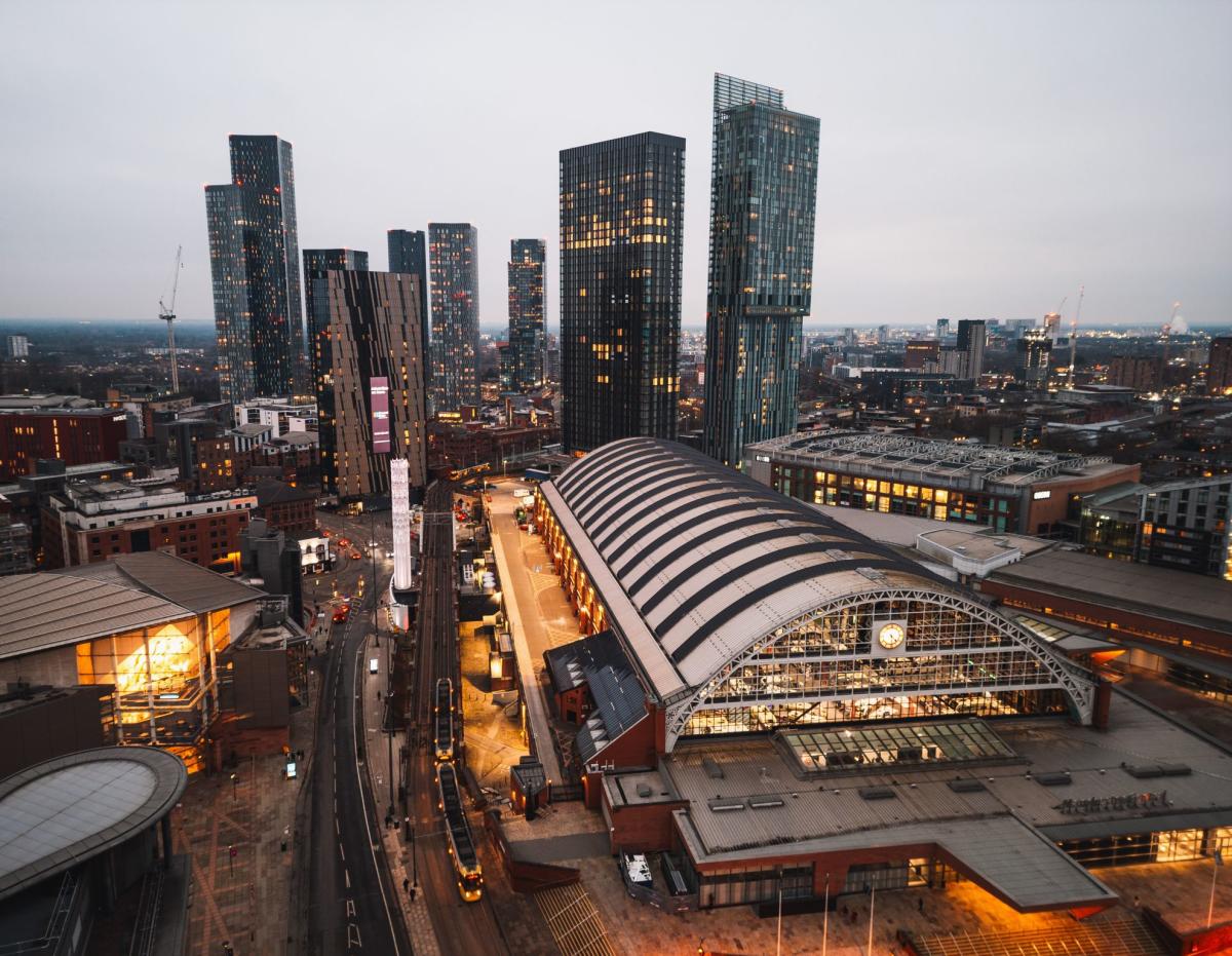 Manchester skyline