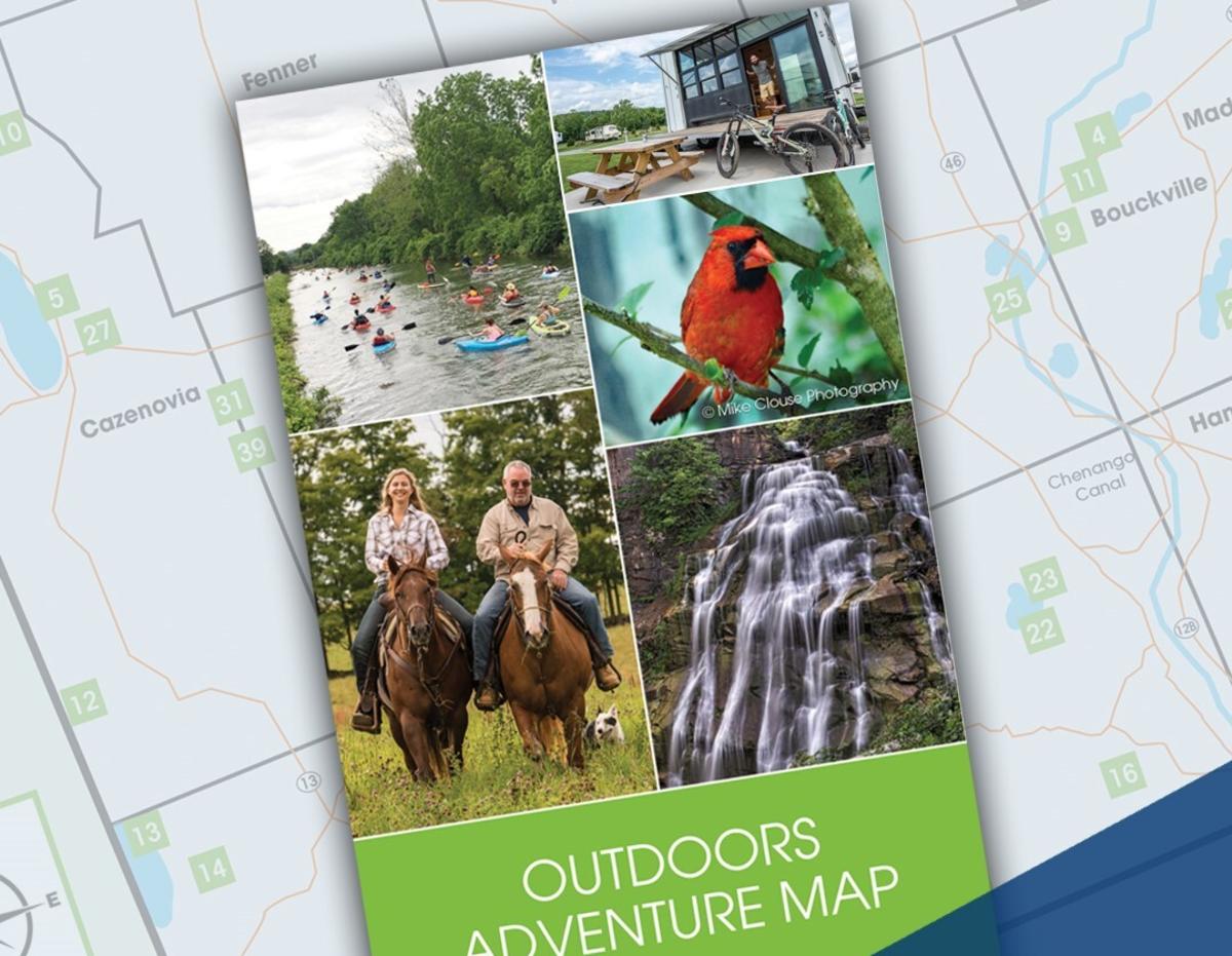 The cover of the Outdoors Adventure Map