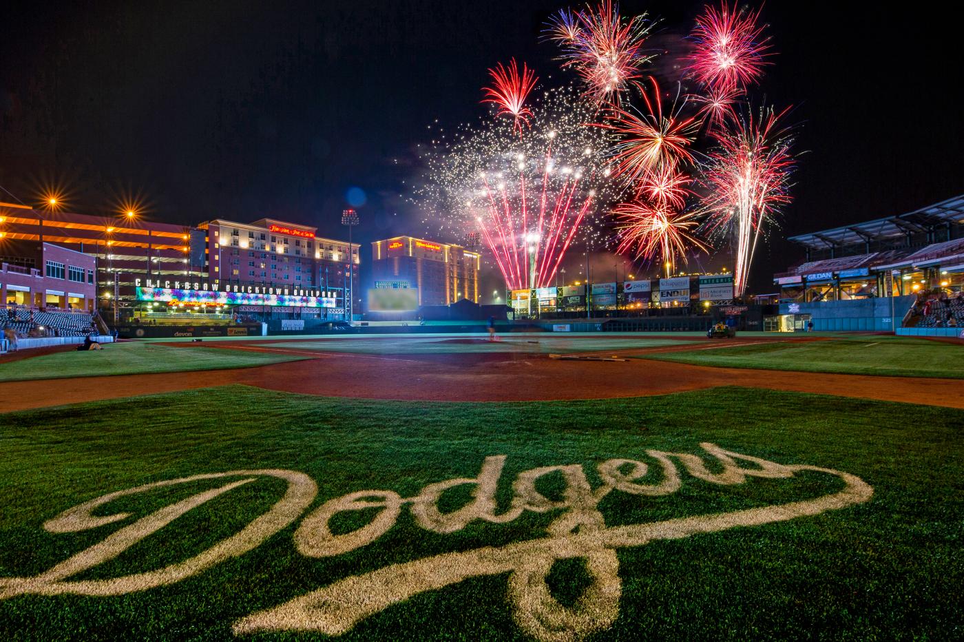 Visit Chickasaw Bricktown Ballpark home of the Oklahoma City Dodgers