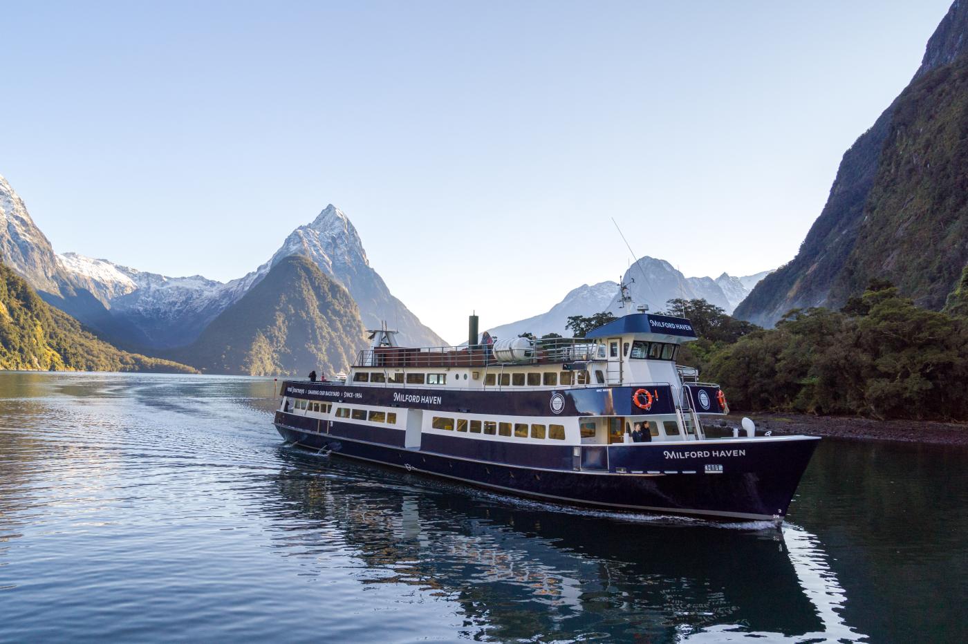 Milford Haven Cruise in Milford Sound