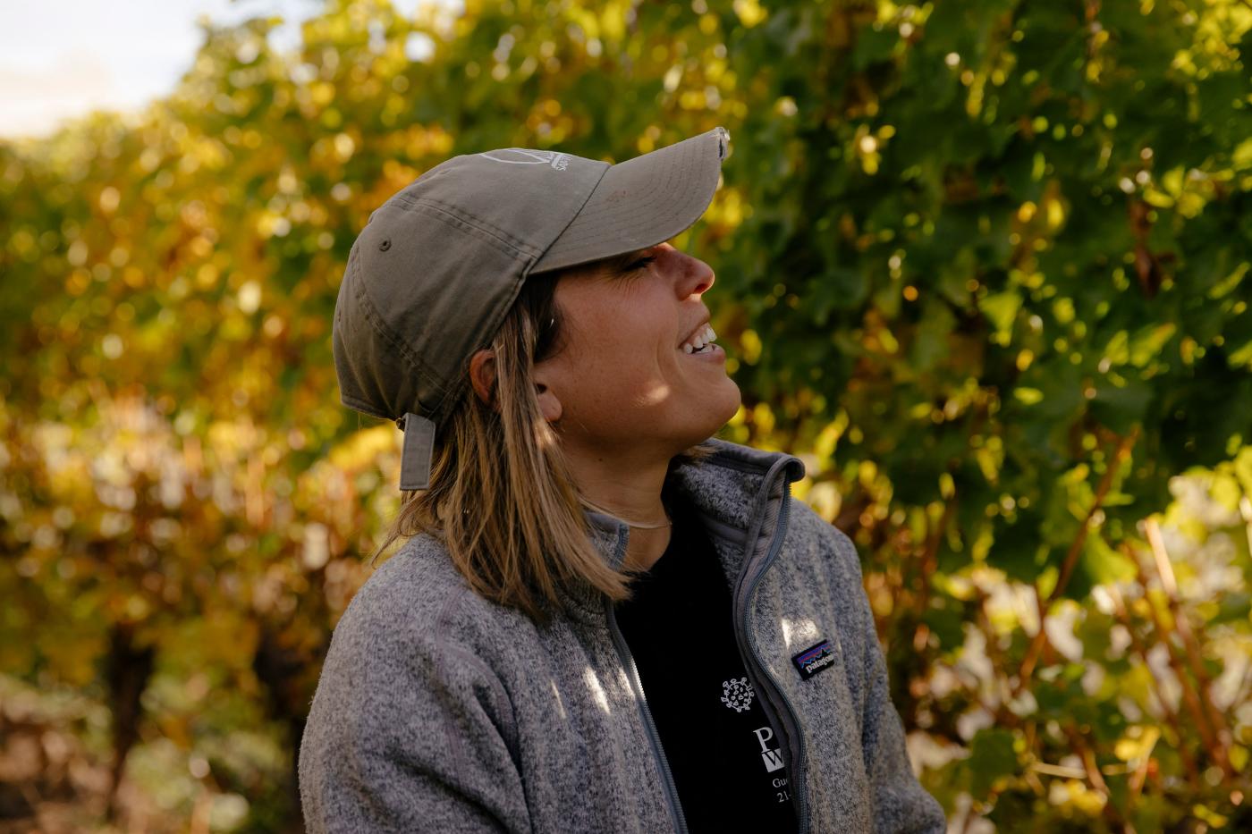 Anika in the vines