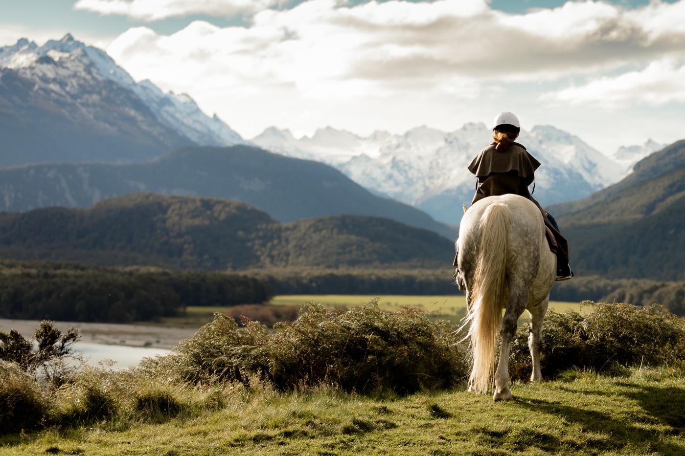 High Country Horses Glenorchy solo rider