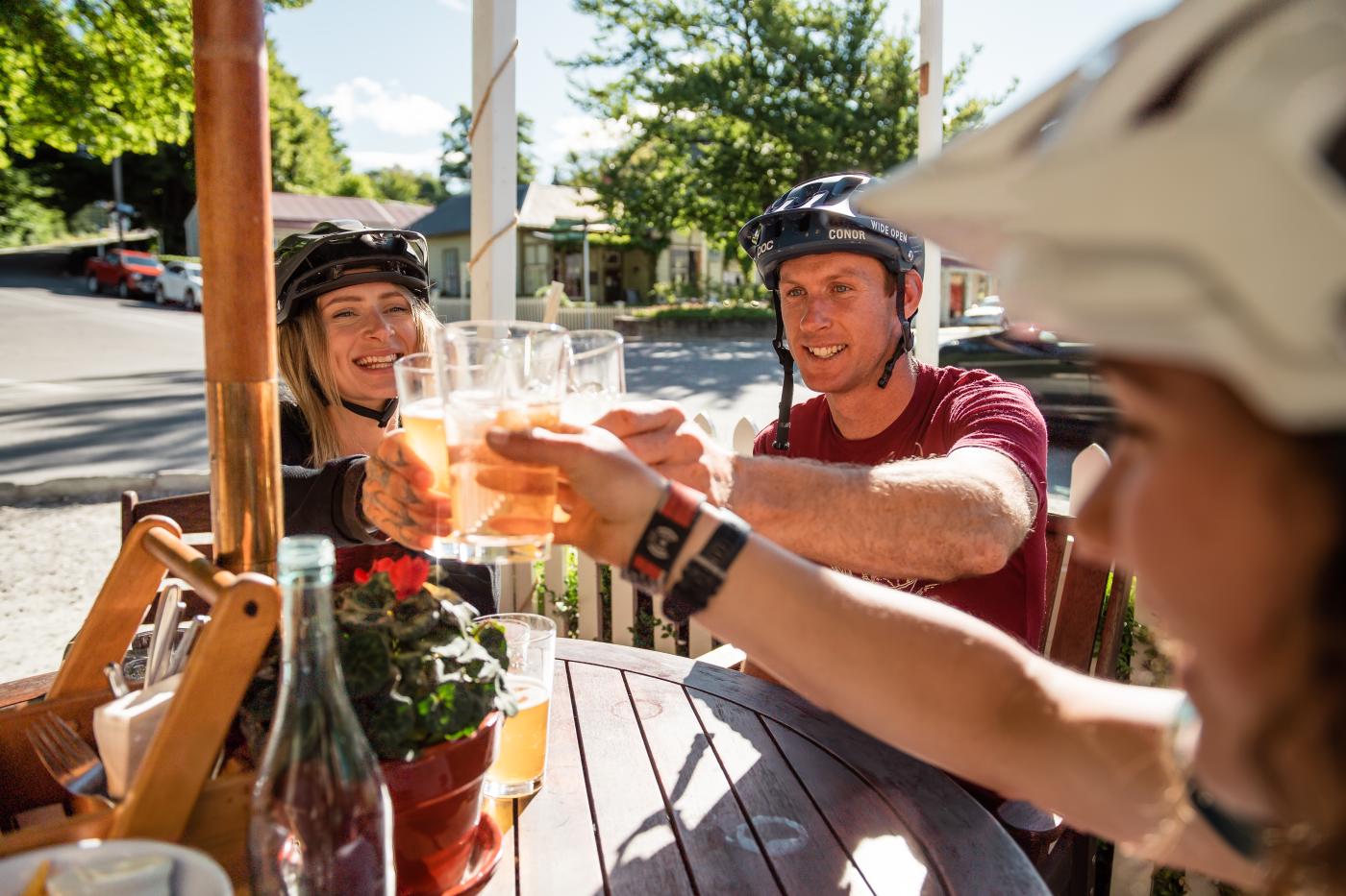 Mountain Biking Apres - Fork & Tap