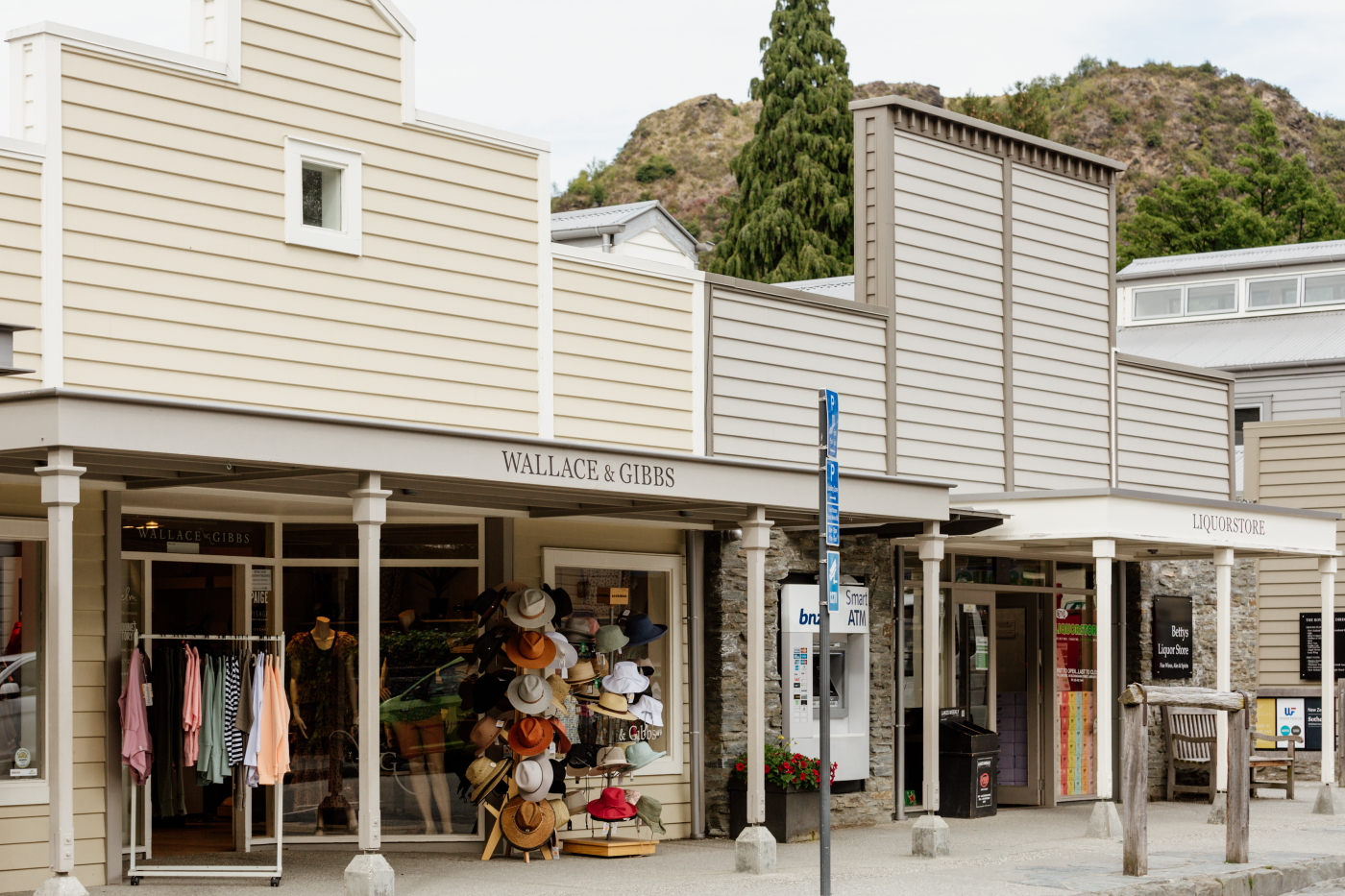 Wallace and Gibs shop in Arrowtown