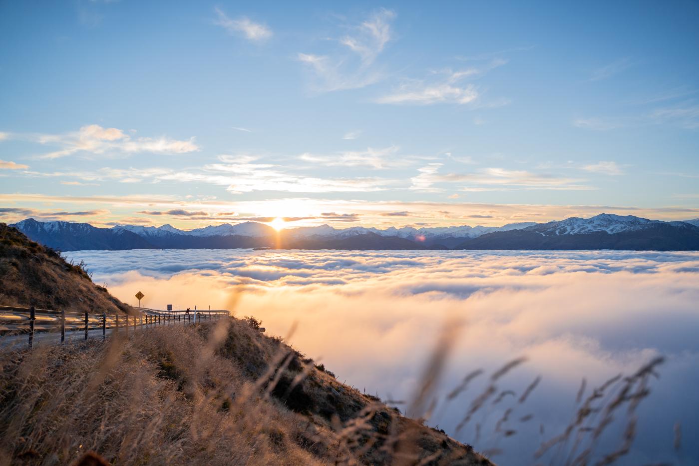 Sunset at The Remarkables