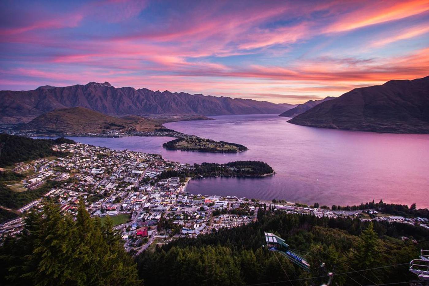 Bob's Peak Sunset, Queenstown