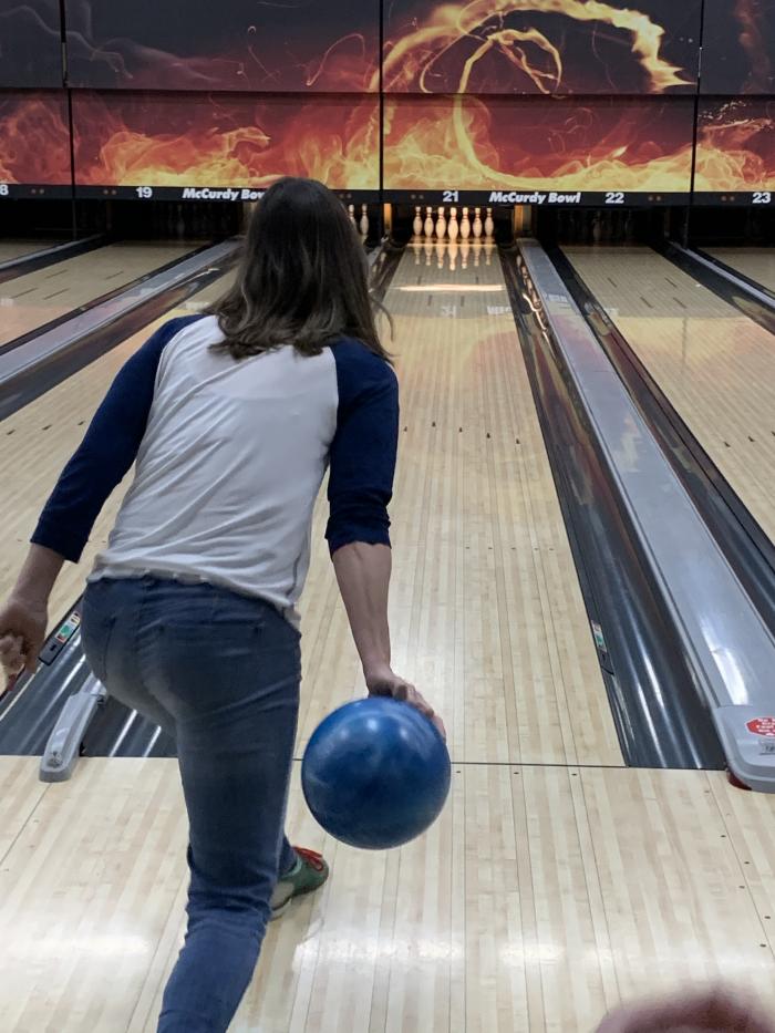 Lisa Bowling at McCurdy Bowling Centre