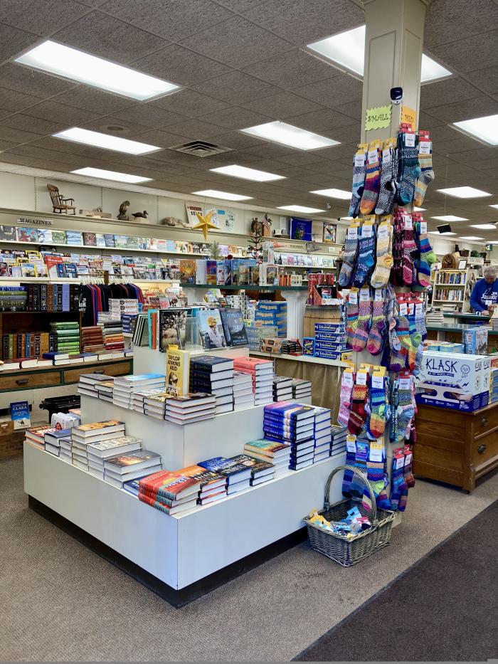 Inside Janke Book Store - downtown Wausau