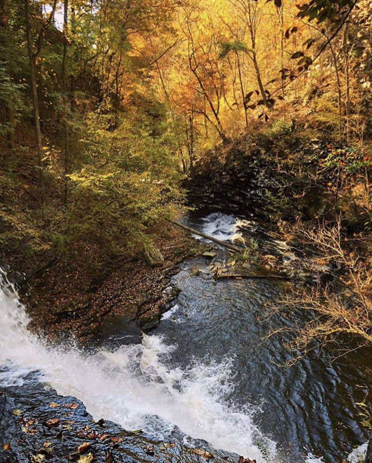 pisgah gorge waterfall