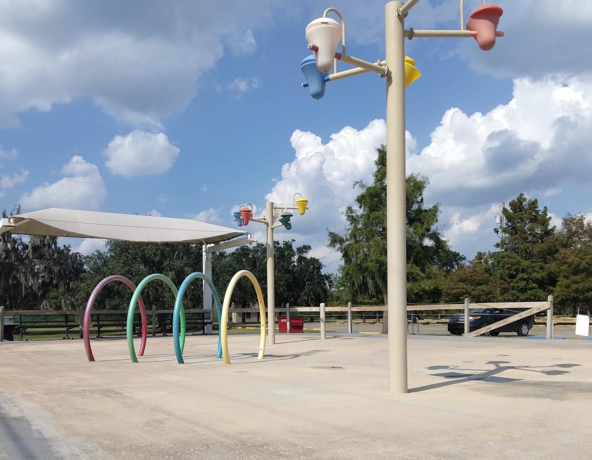 Fontainebleau State Park splash pad