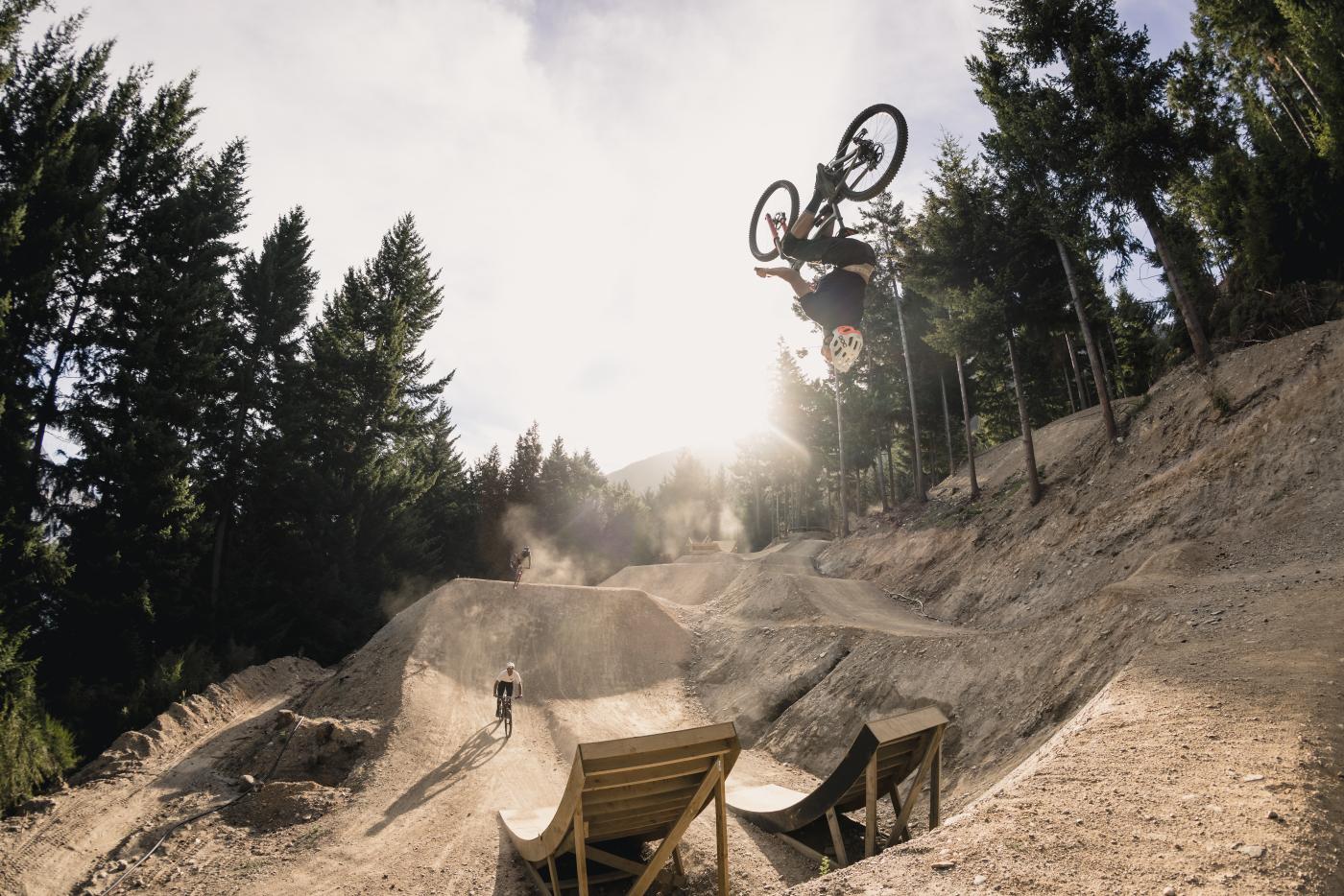 Mini Dream line at Wynyard Bike Park