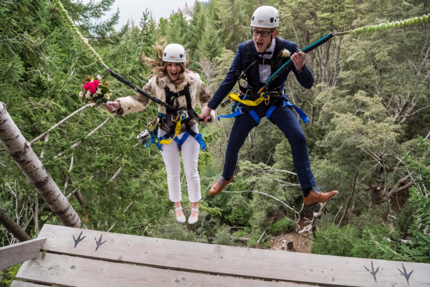 Ziptrek Ecotours Wedding