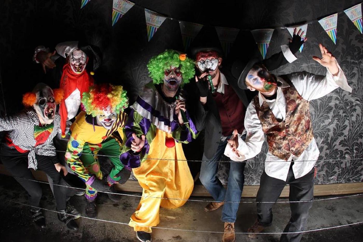 fear factory halloween clowns queenstown