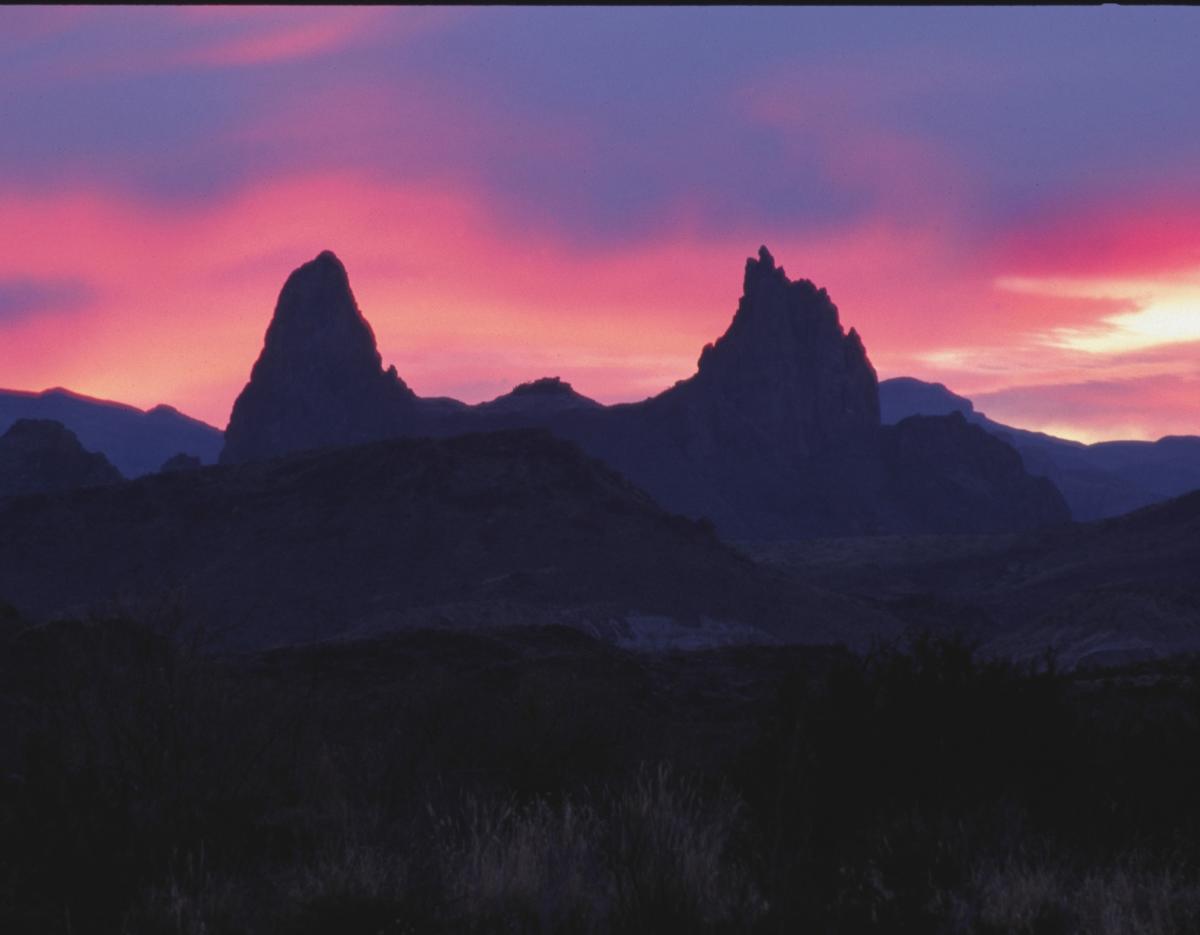 Mule Ears Sunset