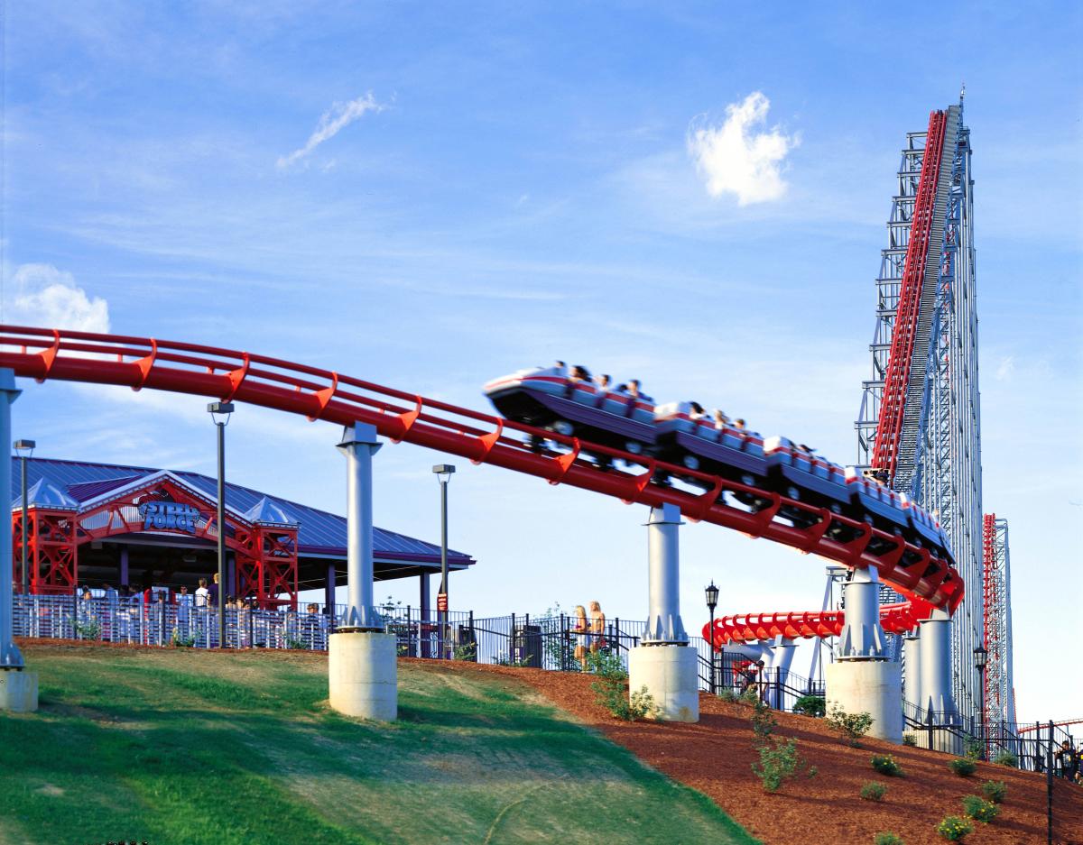 Dorney Park Steel Force 01 Discover Lehigh Valley