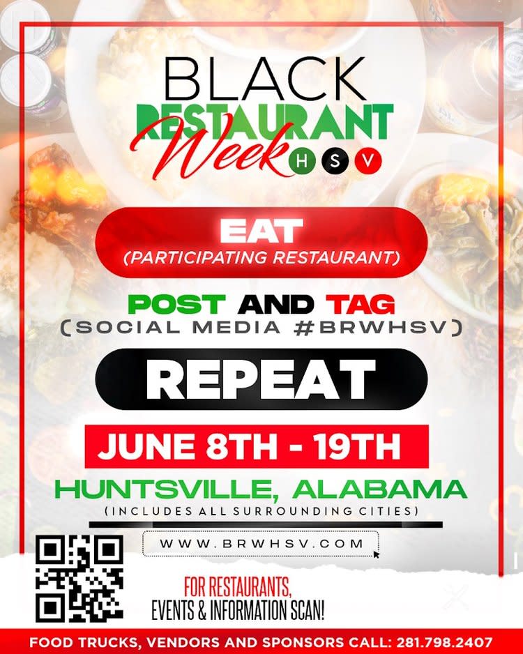 Celebrate Black Restaurant Week in Huntsville