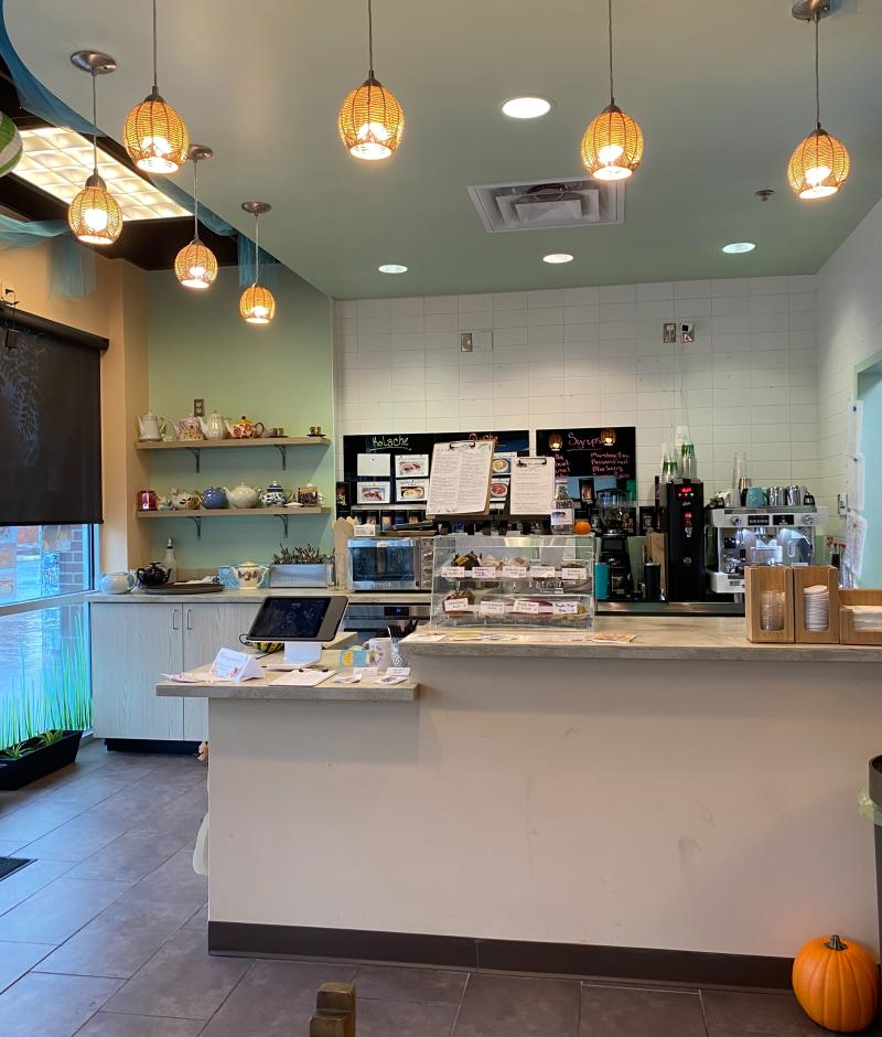An interior view of Snapdragon Tea