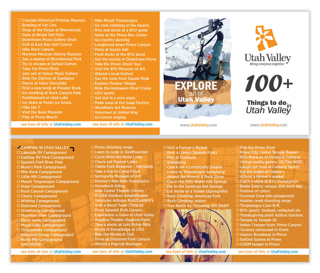 List of 100+ things to do in Utah Valley