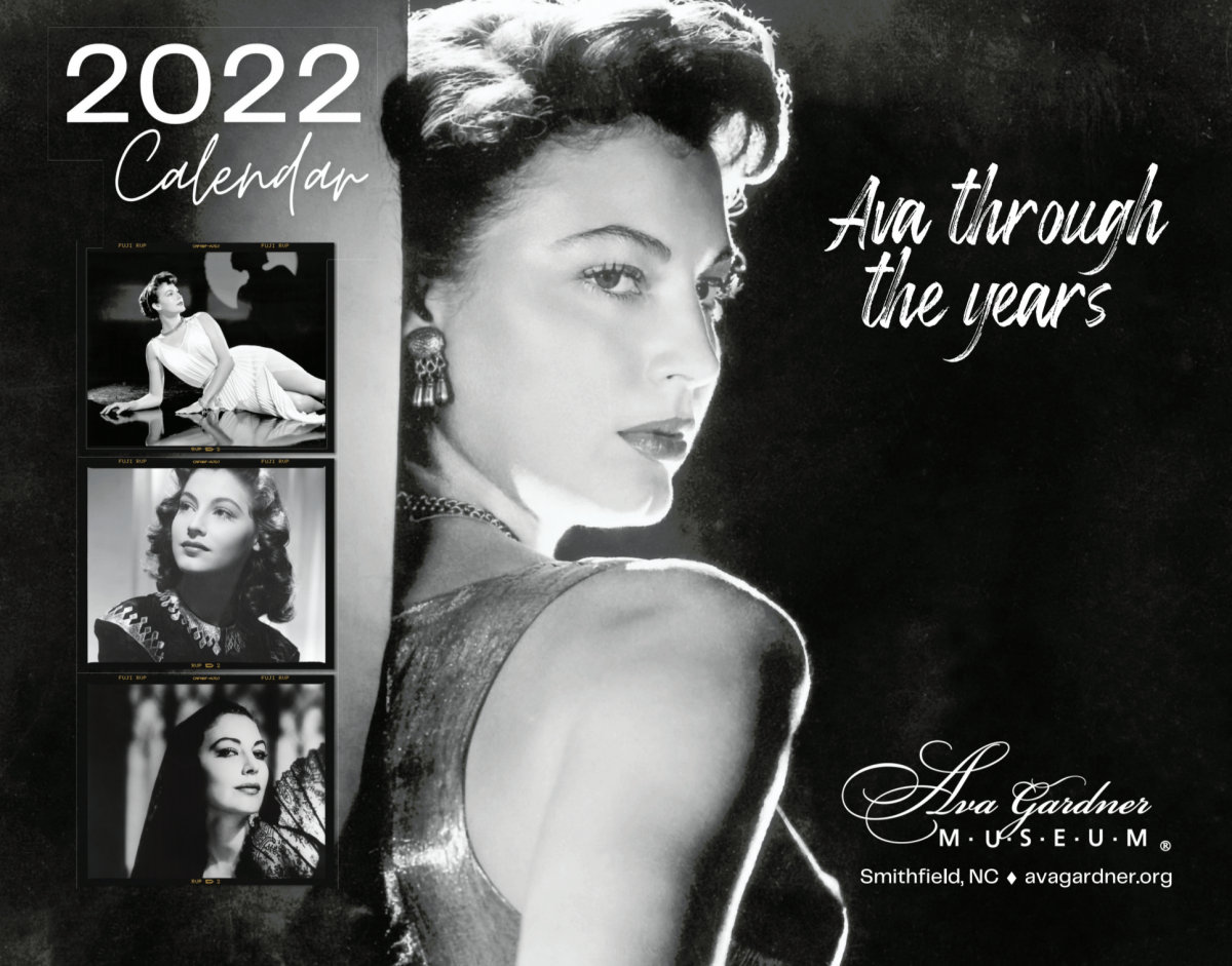 2022 Ava Gardner Museum Calendar Cover