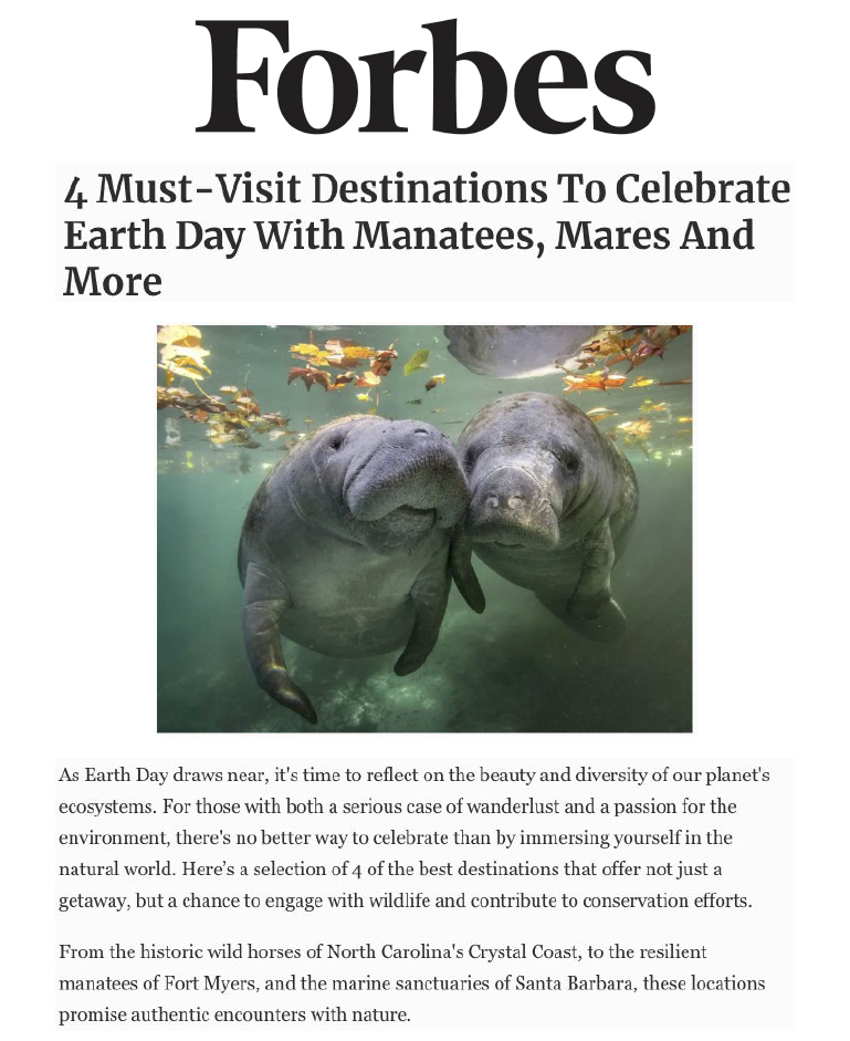 Forbes 4 Must-Visit Destinations to Celebrate Earth Day Cover