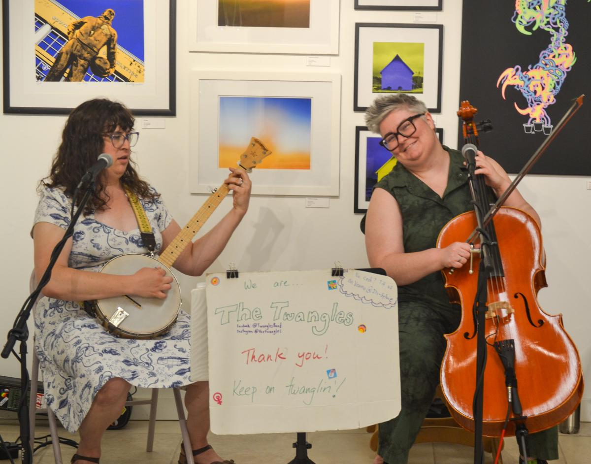 Final Fridays - The Twangles at Phoenix Gallery