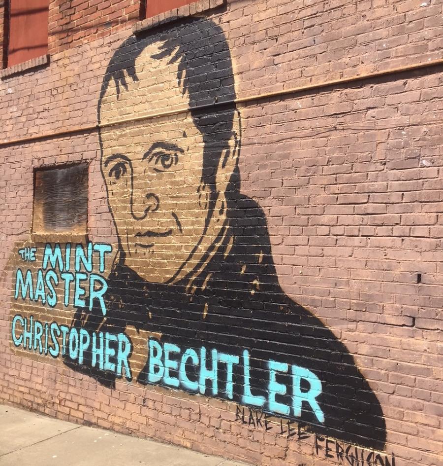 Bechtler "Mint Master" Mural in Rutherfordton