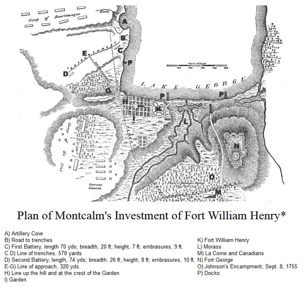 Montcalm Assault Plans