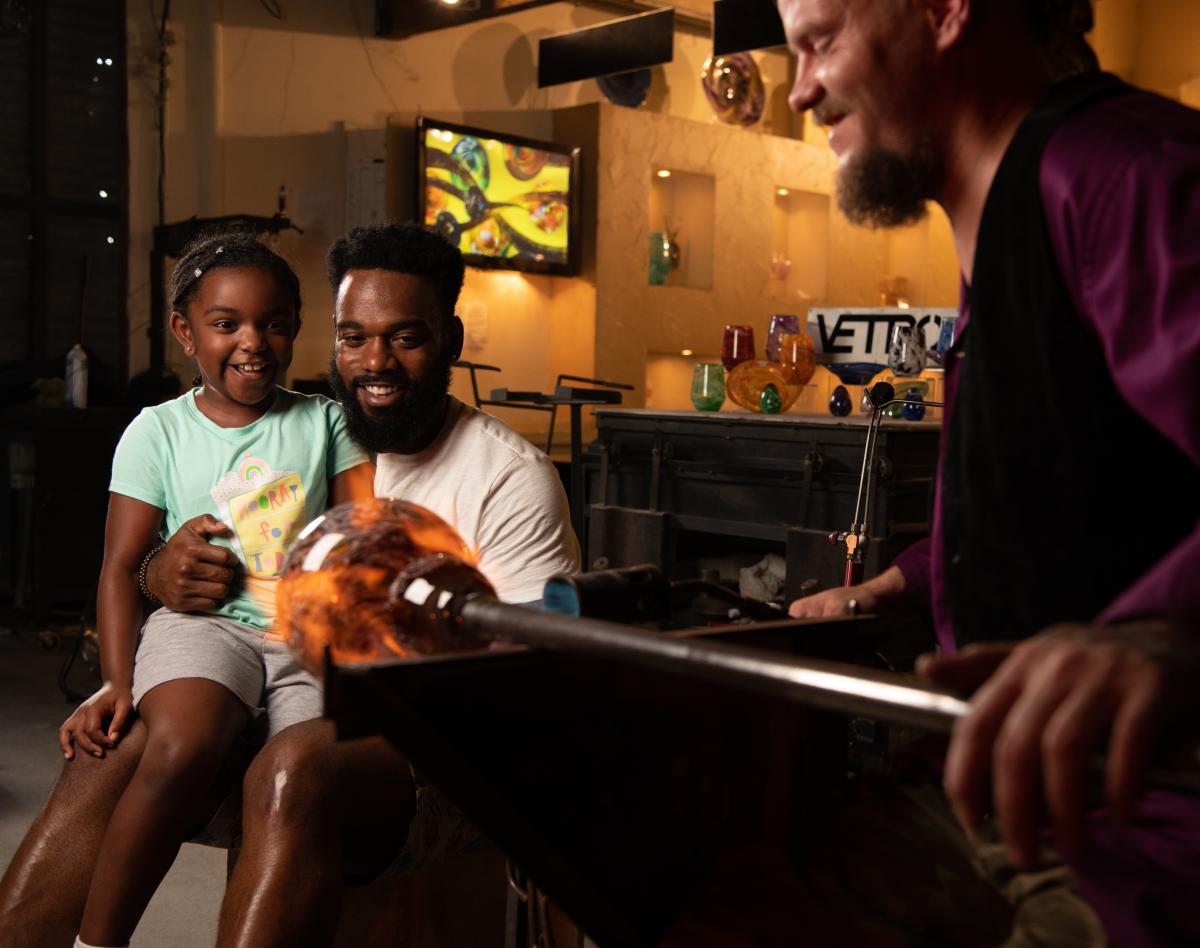 Glassblowing Family