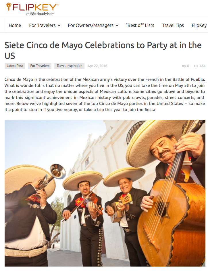 Siete Cinco de Mayo Celebrations to Party at in the US