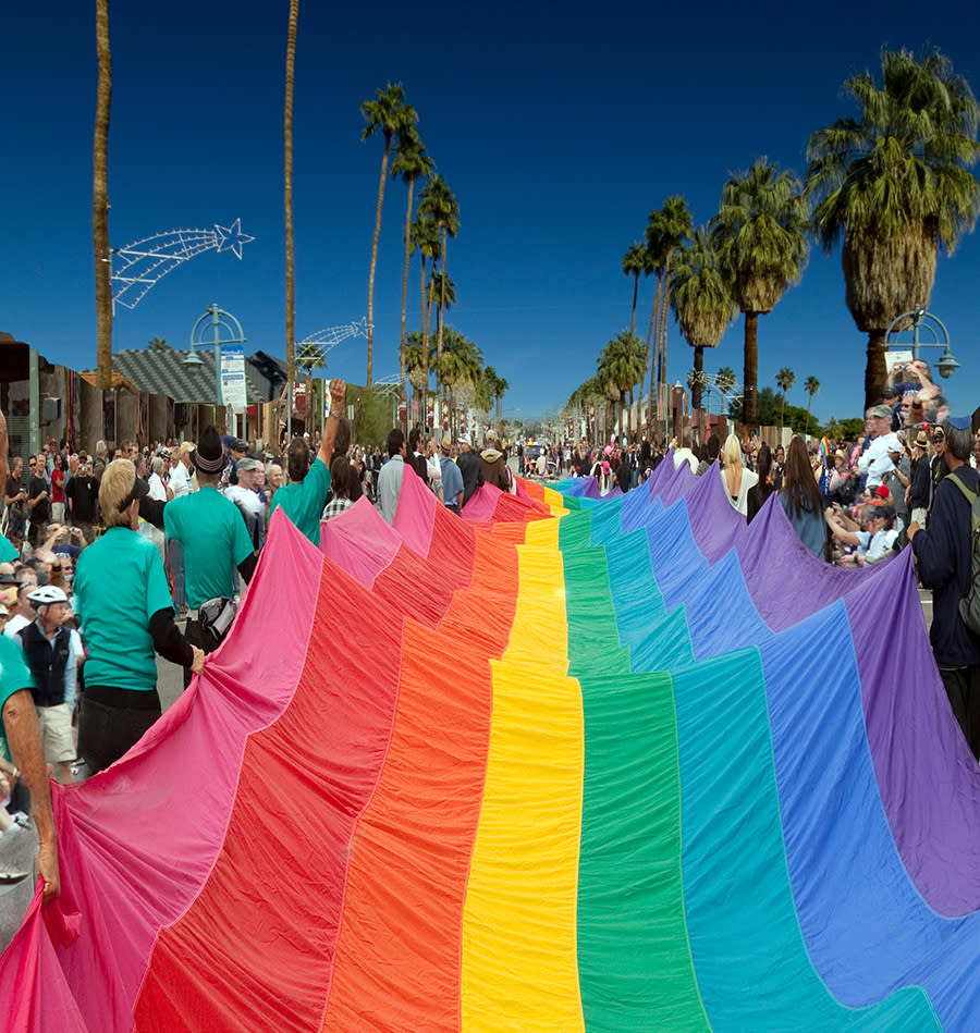 palm springs pride flag