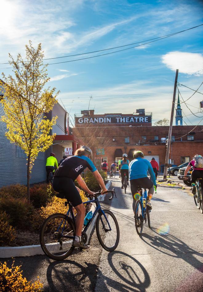 Group Bike Ride - Grandin Village - Roanoke, VA