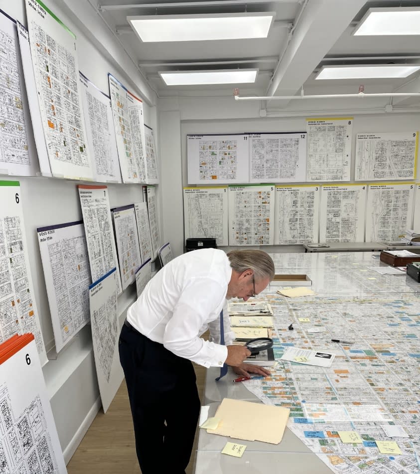Bob Knakal at Work