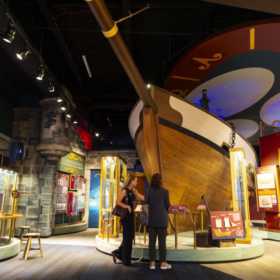 Tampa Bay History Center pirate ship