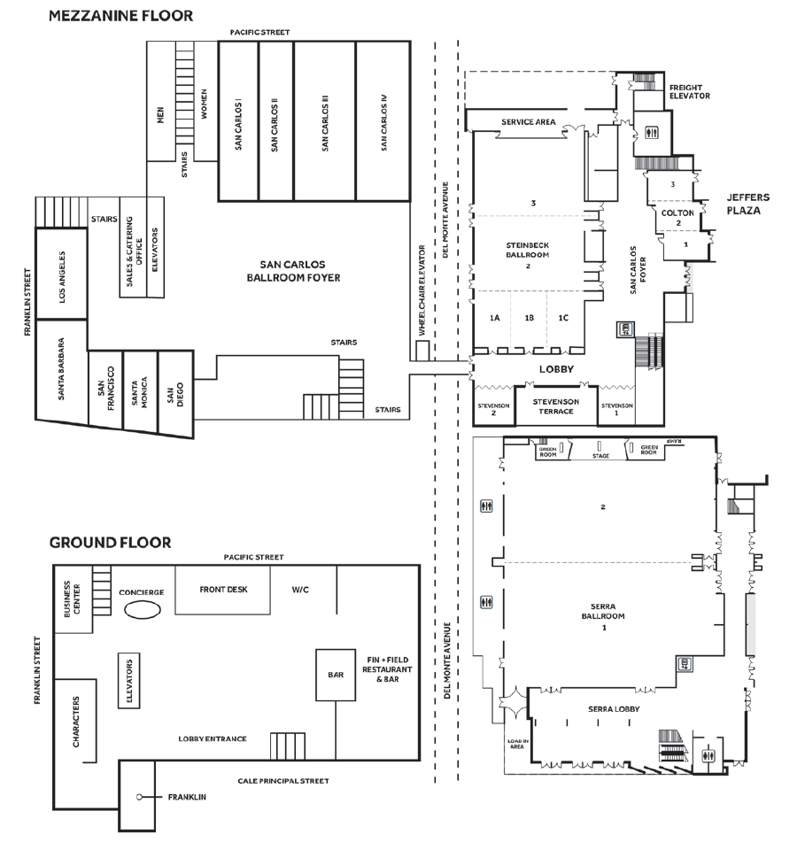 Marriott Floor Plan Level 1