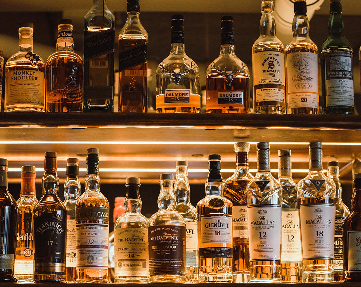 Top shelf whiskey & scotch in Beaumont