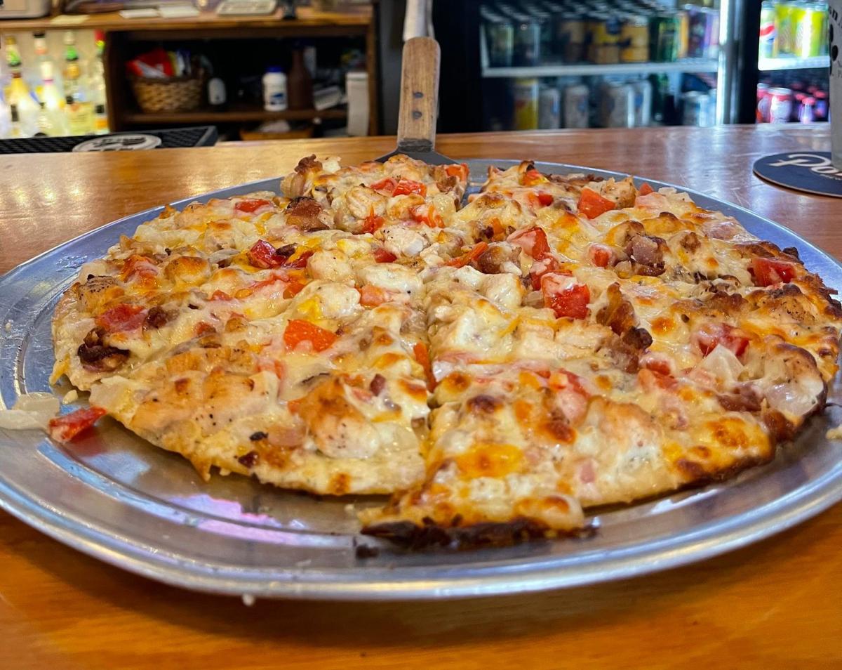 Pizza at Ambrosias